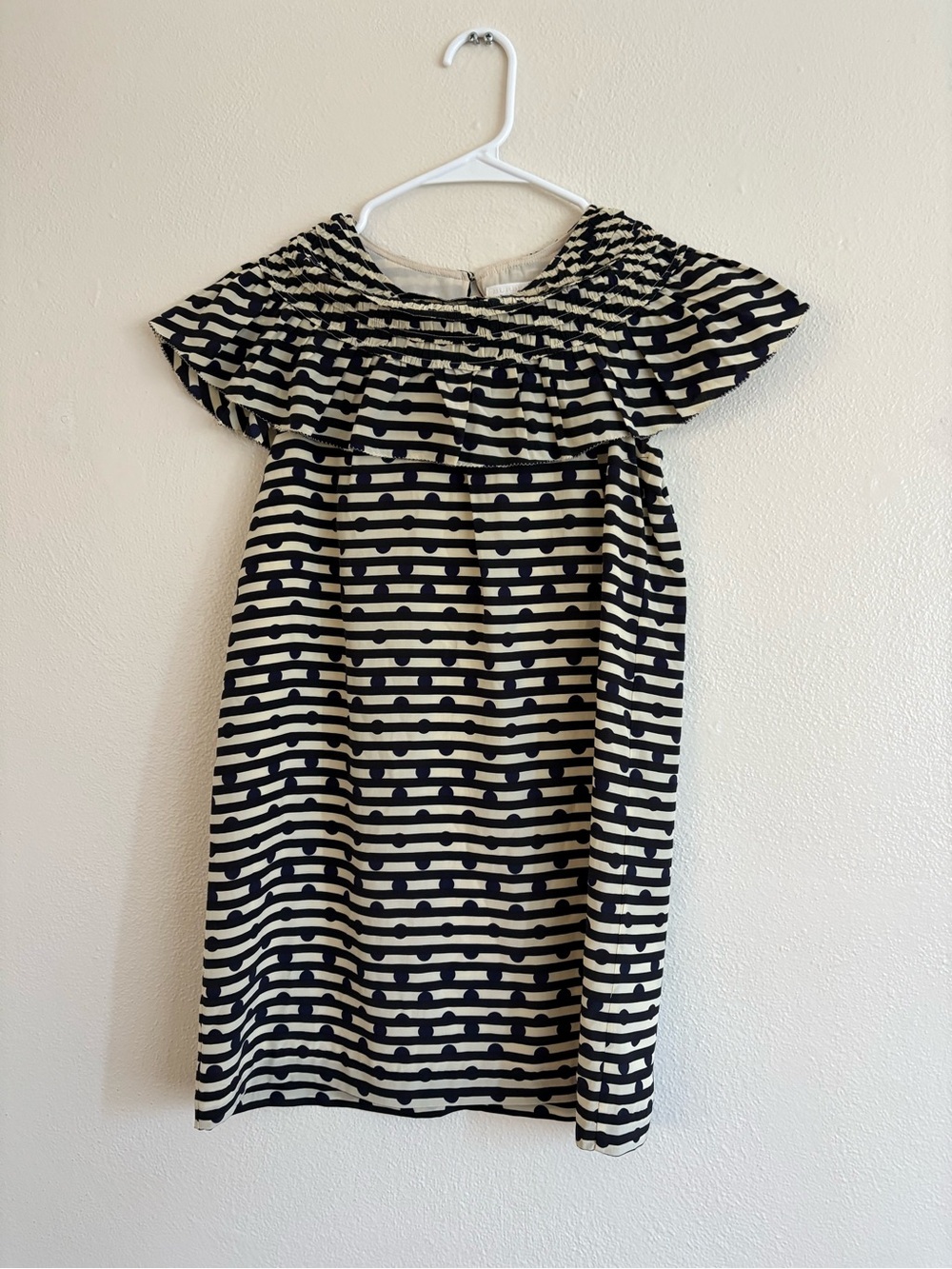 Burberry Children Silk Ruffled Lilla Dress